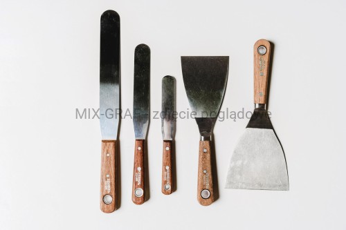 Szpachelka metalowa wąska 210mm